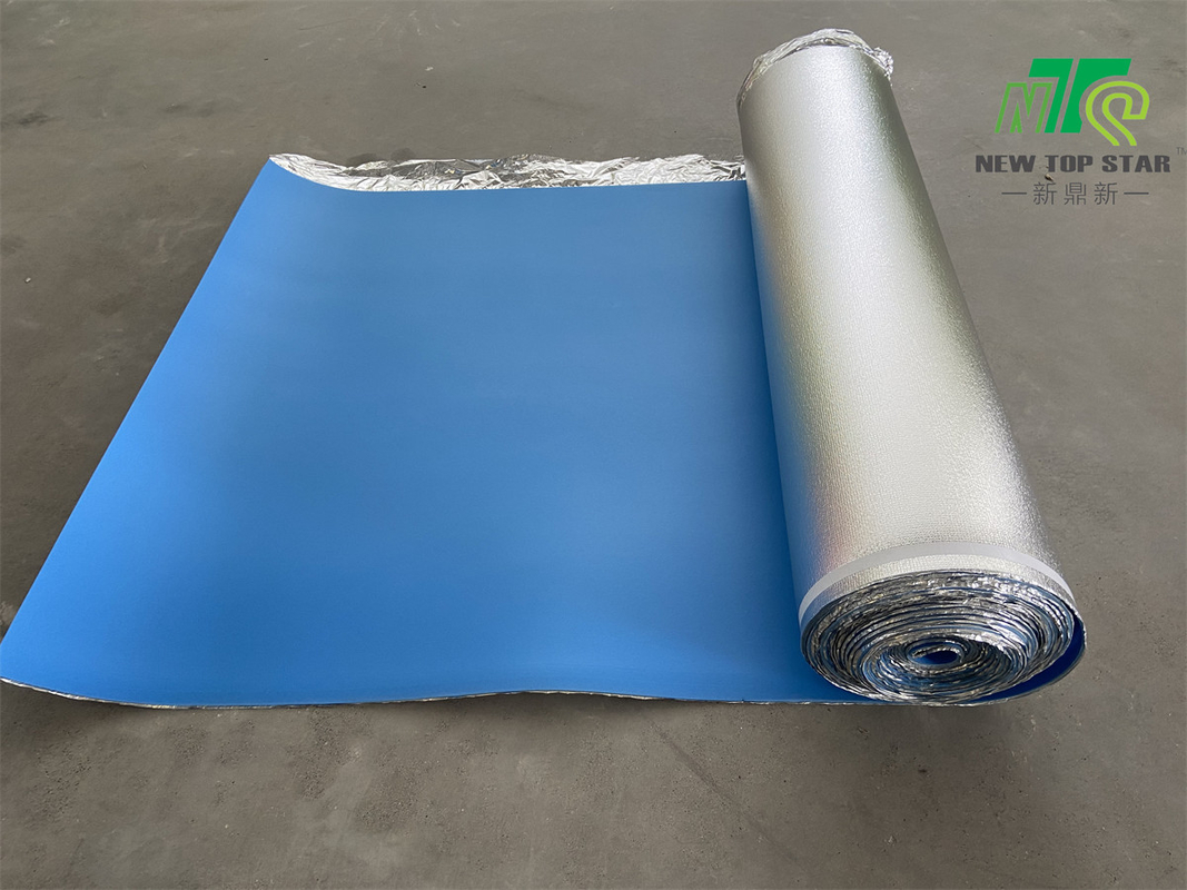 IXPE Foam Acoustic Floor Underlayment Soundproof 6 Mil Vapor Barrier Underlayment