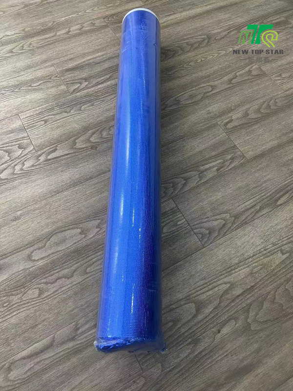 3 In 1 Acoustic Floor Underlayment Blue Aluminium Film Noise Reducing Underlay